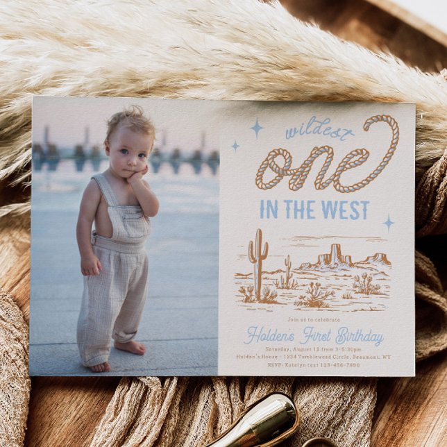 Wildest One in the West Invitation (Creator Uploaded)