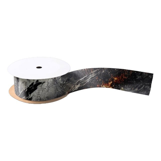 Wildfire Aftermath Artistic Gift Ribbon (Spool)