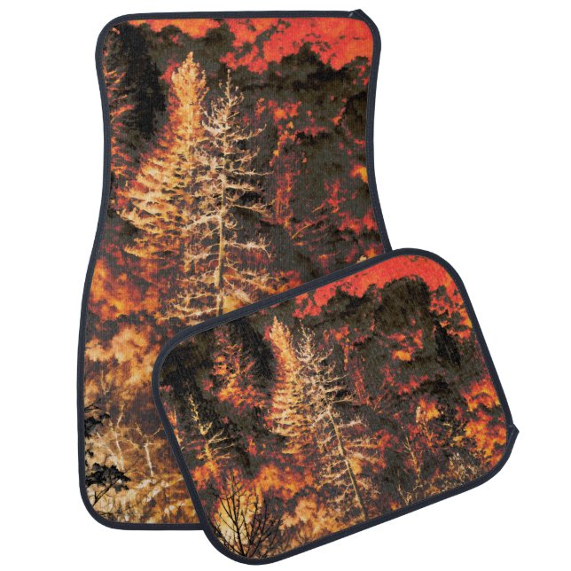 Wildfire gifts for Firefighters Car Floor Mat (Set)
