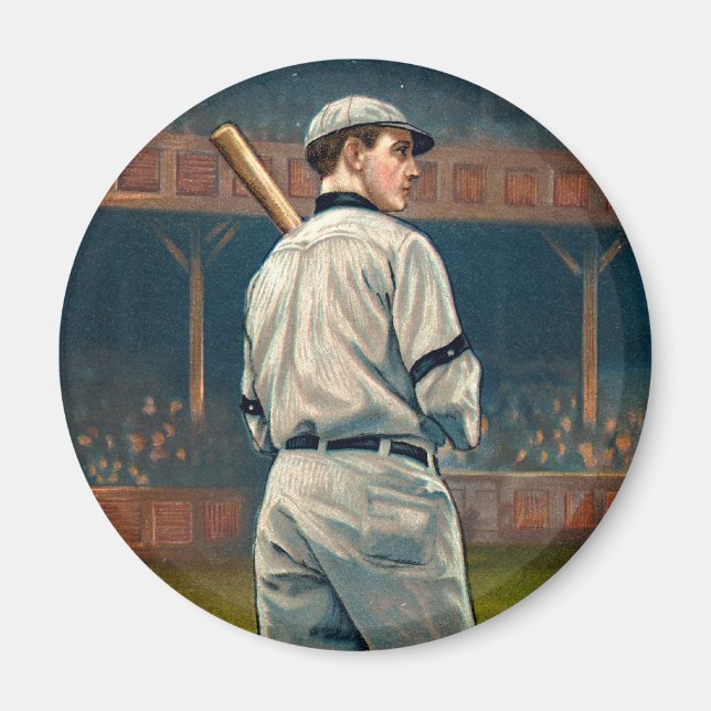 Wildfire Schulte, Chicago Cubs, 1911 Magnet (Front)