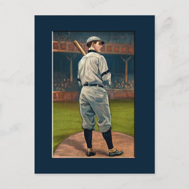 Wildfire Schulte, Chicago Cubs, 1911 Postcard (Front)