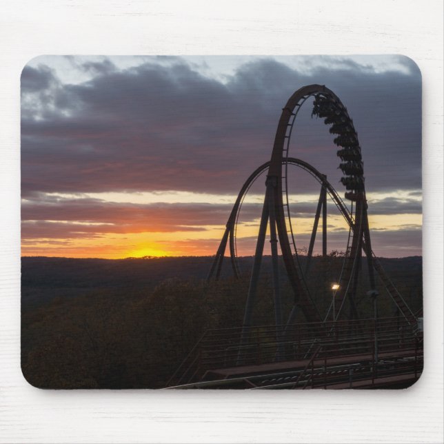 Wildfire Sunset Mouse Pad (Front)