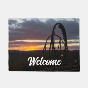 Wildfire Sunset Welcome Doormat