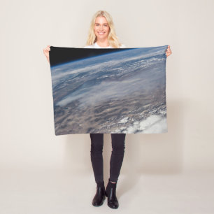 Wildfires Around Yosemite National Park. Fleece Blanket