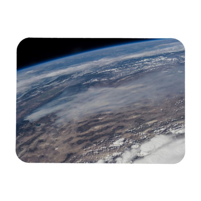 Wildfires Around Yosemite National Park. Magnet (Horizontal)