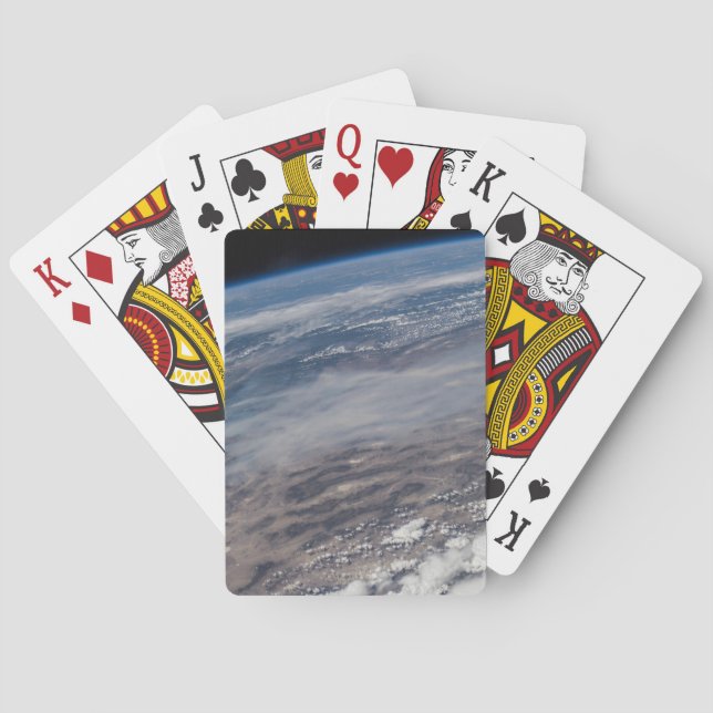 Wildfires Around Yosemite National Park. Poker Cards (Back)