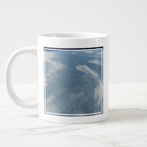 Wildfires Southeast Of James Bay In Quebec Canada Giant Coffee Mug