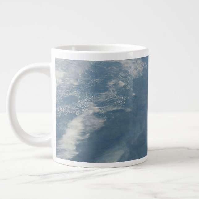Wildfires Southeast Of James Bay In Quebec, Canada Giant Coffee Mug (Left)