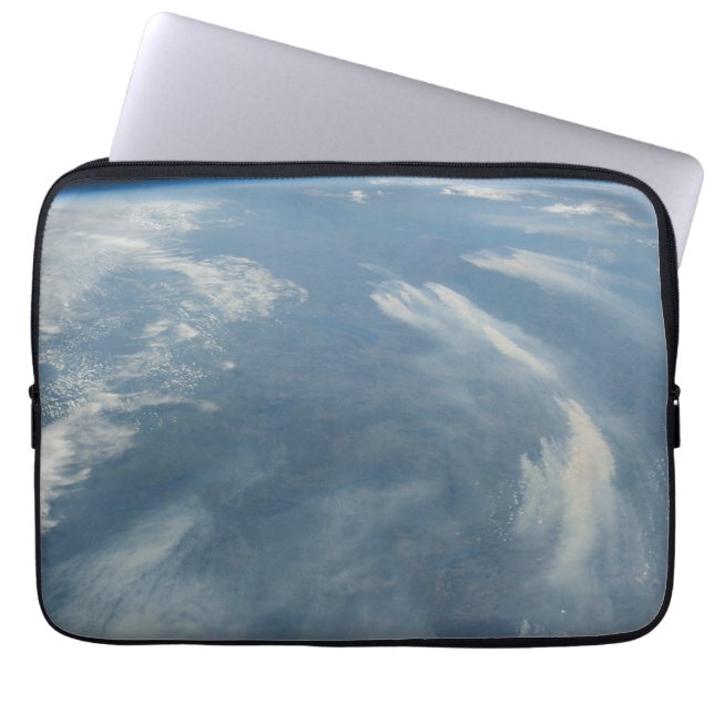 Wildfires Southeast Of James Bay In Quebec, Canada Laptop Sleeve (Front)