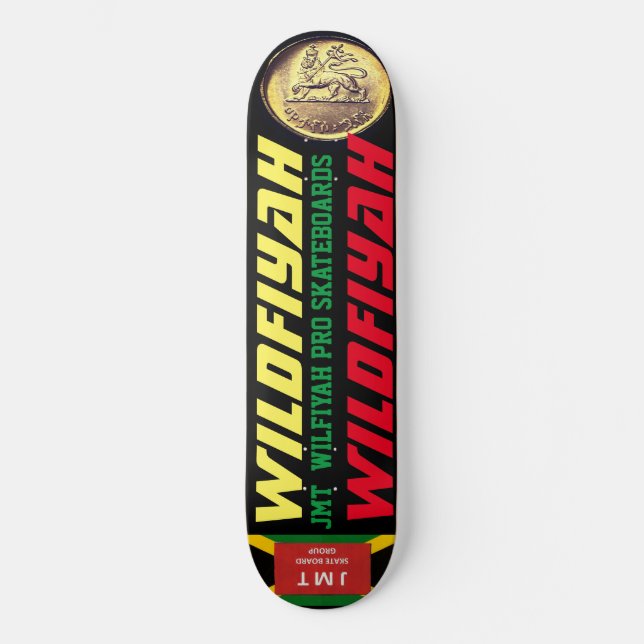 WILDFIYAH  JMT OFFICIAL (C) 8 1/4" Skateboard Deck (Front)