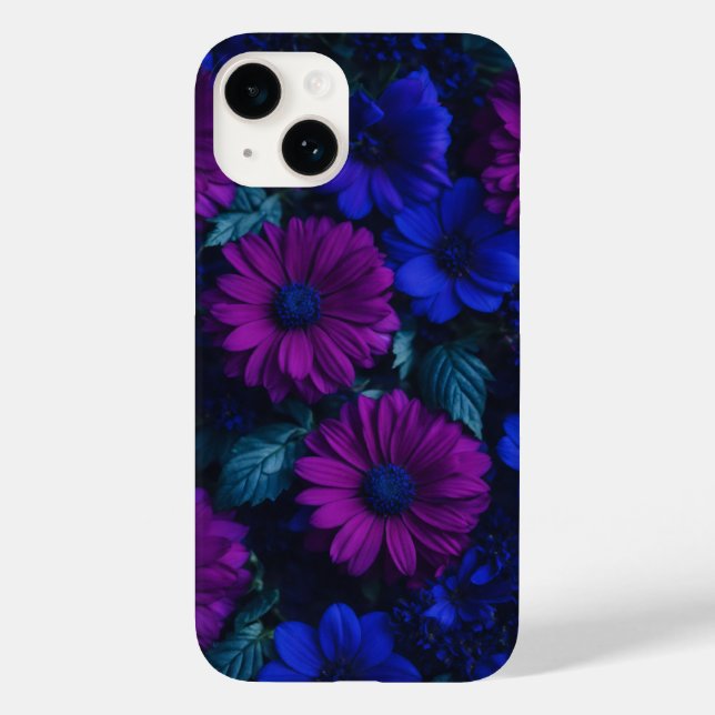 Wildflower Aesthetic iPhone Case (Back)
