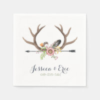 Wildflower Arrow and Antlers