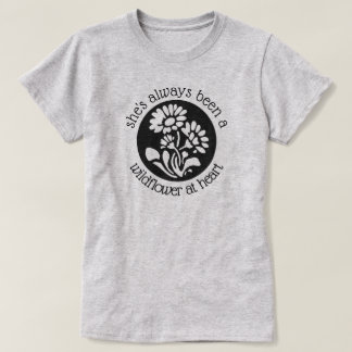 "Wildflower at Heart" Graphic T-shirt
