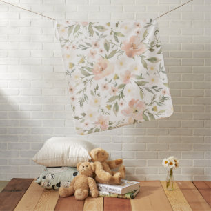 Wildflower Baby Blanket