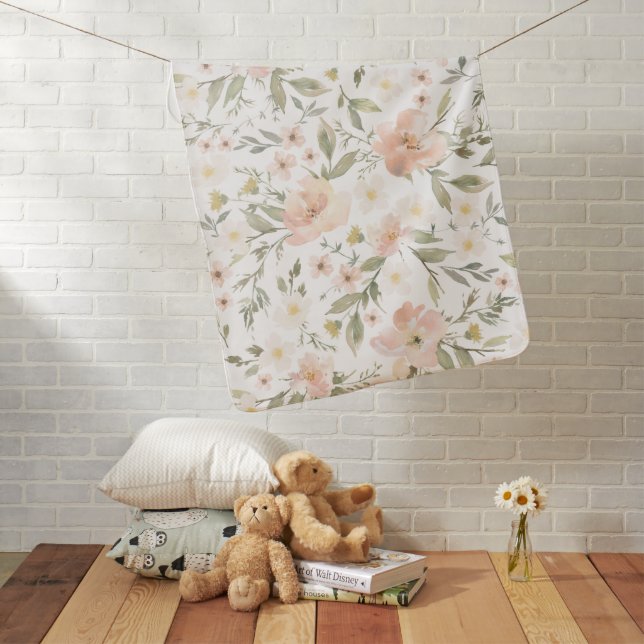 Wildflower Baby Blanket (In Situ)