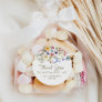 Wildflower Baby In Bloom Baby Shower Favor Tag