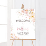 Wildflower Baby in Bloom Baby Shower Welcome Poster<br><div class="desc">Make your event special with this Baby in Bloom Baby Shower with our cute and lovely printable Welcome Sign featuring adorable Wildflower Baby Shower theme. Download,  personalize,  and create lasting memories with this perfect touch for your joyous celebration!

BS1015</div>