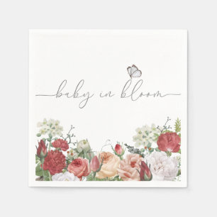Wildflower Baby in Bloom Girl Napkins