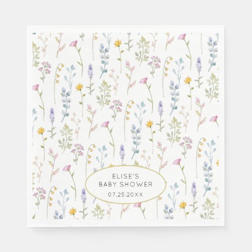 Wildflower Baby Shower