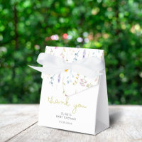 Wildflower Baby Shower Thank You