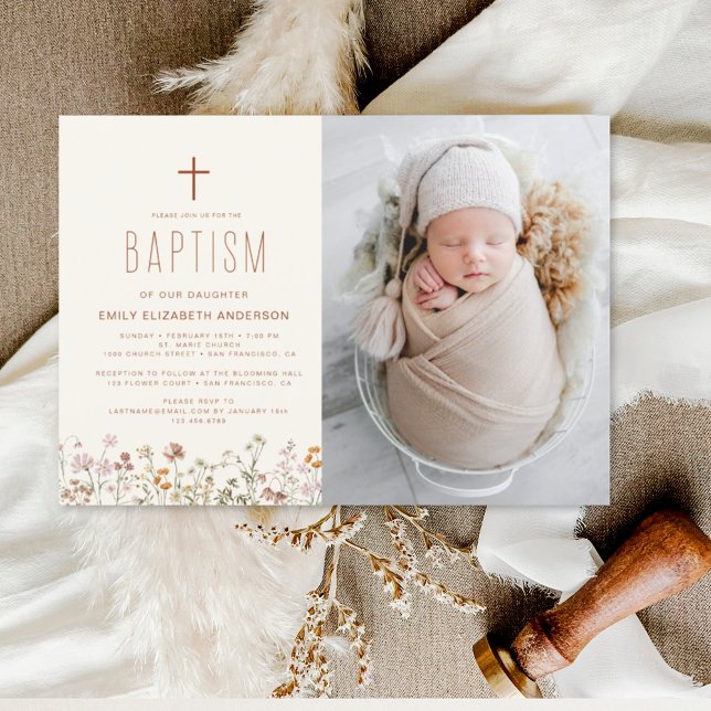 Wildflower Baptism Photo Garden In Bloom (Creator Uploaded)