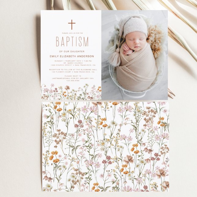 Wildflower Baptism Photo Garden In Bloom (Creator Uploaded)