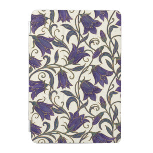 Wildflower Bellflower Patterne iPad Mini Cover