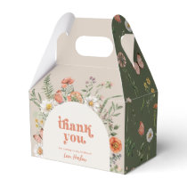 Wildflower Birthday Favor Boxes