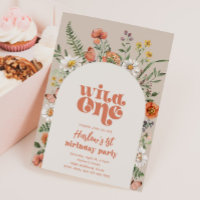 Wildflower Birthday Invitation | Wildflower First