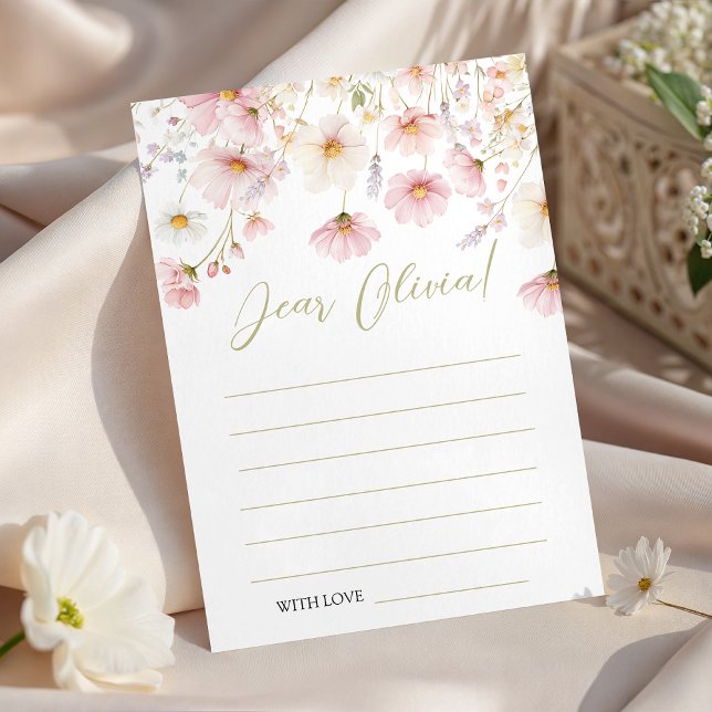 Wildflower Birthday Time Capsule Card (Creator Uploaded)