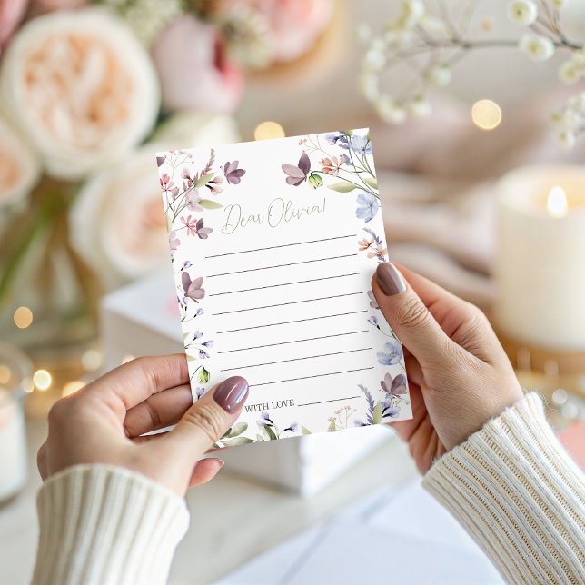 Wildflower Birthday Time Capsule Card (Creator Uploaded)