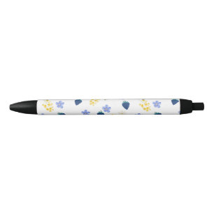 Wildflower & Blackberry Floral Pattern Pen