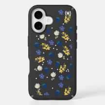 Wildflower & Blackberry Floral Pattern