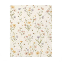 Wildflower Blanket – Cozy Wildflower Throw