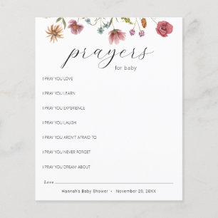 Wildflower Bloom Prayers for Baby