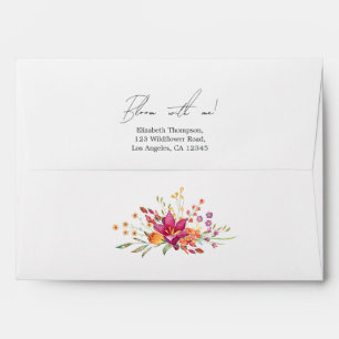 Wildflower Bloom with Me Envelope