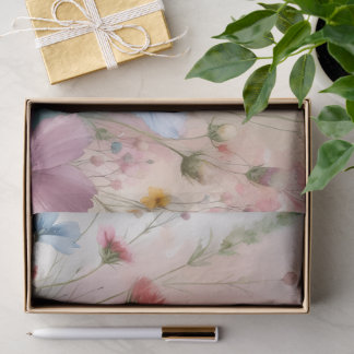 Wildflower Blooms Tissue Paper