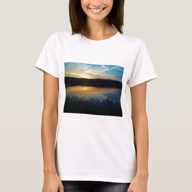 Wildflower, Blue sunset T-Shirt (Front)