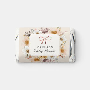 Wildflower Boho Baby Shower Favor