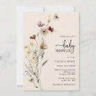 Wildflower Boho Baby Shower