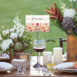 Wildflower Boho Table Cards Number Seven<br><div class="desc">This table number design features an elegant script font and a collection of colorful wildflowers. For anyone planning a Wedding, choosing templated items with our wildflower Flower Stems theme offers a unique blend of elegance and charm that’s both eye-catching and sophisticated. The vibrant, realistic wildflower designs bring a fresh, natural...</div>