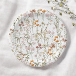 Wildflower Boho Wedding In Bloom Garden Paper Plates<br><div class="desc">Celebrate your boho wedding with our Wildflower Boho Wedding In Bloom Garden Paper Plates. Adorned with a charming wildflower design, these plates bring a touch of natural beauty to your reception. The "In Bloom" theme infuses a sense of romance and free-spirited elegance into every detail. Delicate wildflowers grace the plates,...</div>