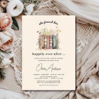 Wildflower Book Happily Ever After Bridal Shower