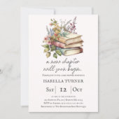 Wildflower | Book Theme Baby Shower Invitation (Front)