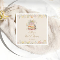 Wildflower Book Theme Bridal Shower