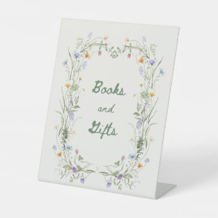 Wildflower Books and Gifts Baby Shower Table Sign