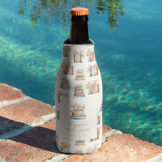 Wildflower Books Bridal Shower Bottle Cooler (Wildflower Books Bridal Shower Bottle Cooler by Painted Paperie
)