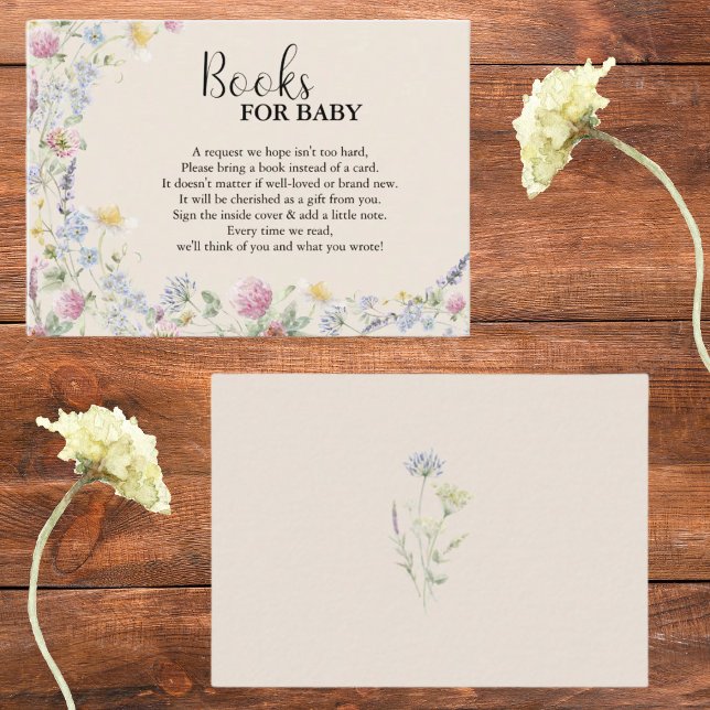 Wildflower Books for Baby Enclosure Card (Creator Uploaded)