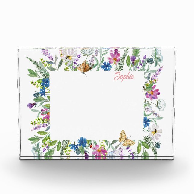 Wildflower Border Photo  (Front)