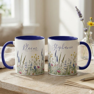 Wildflower Botanical Best Friend Bloom Mug